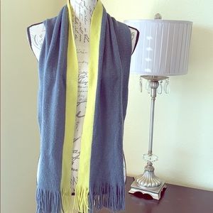 Blue/Green Echo soft scarf